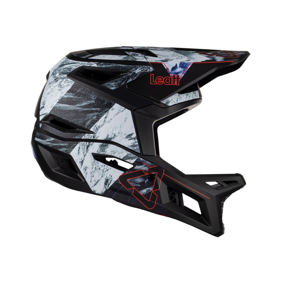 Full-face MTB helmet Gravity 4.0 ventilated and Downhill certified - Grafite Offroad
