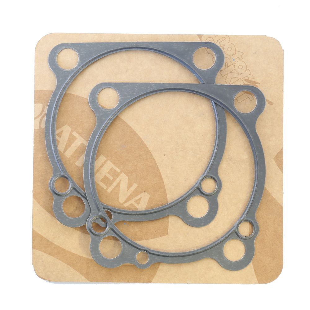 Base Gasket Kit, Rubber Coated Steel, Type B, Big Bore 3 3/4" (th. 0.015") - Grafite Offroad