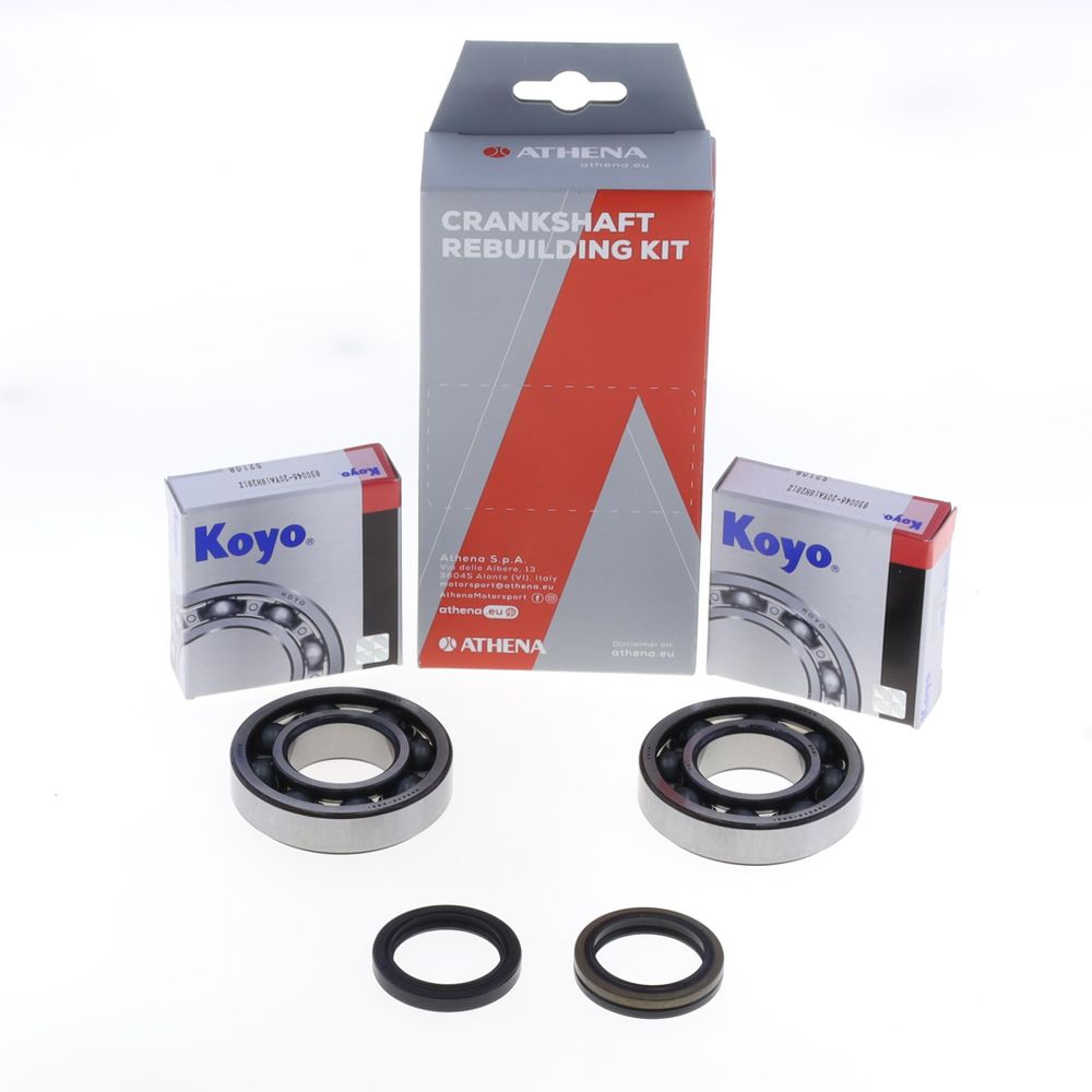 Crankshaft Rebuilding Kit: Bearing and Oil Seal Kit - Grafite Offroad