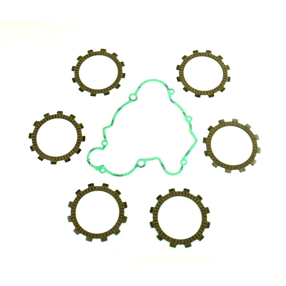 Friction Plates Kit with Clutch Cover Gasket - Grafite Offroad