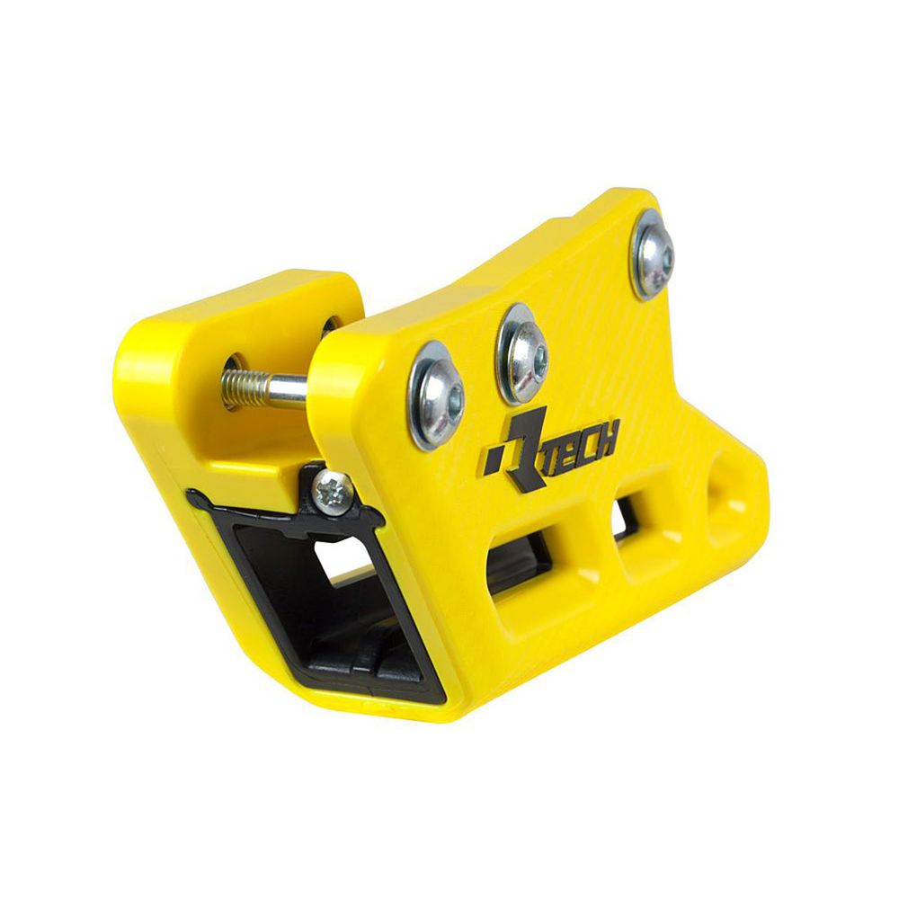 Monoblock R2.0 Worx Chain Guide Suzuki Yellow Black - Grafite Offroad