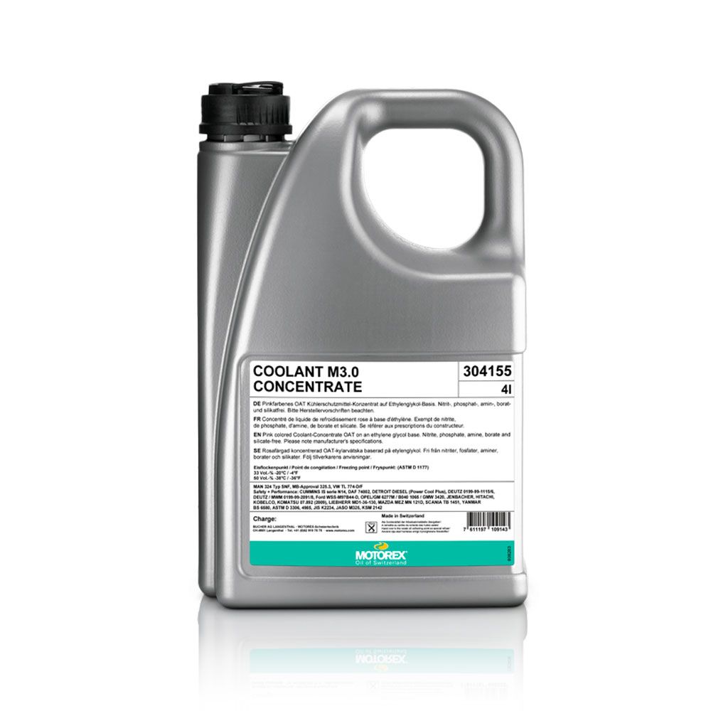 Coolant M3.0 Concentrate Can 4 Ltr - Grafite Offroad