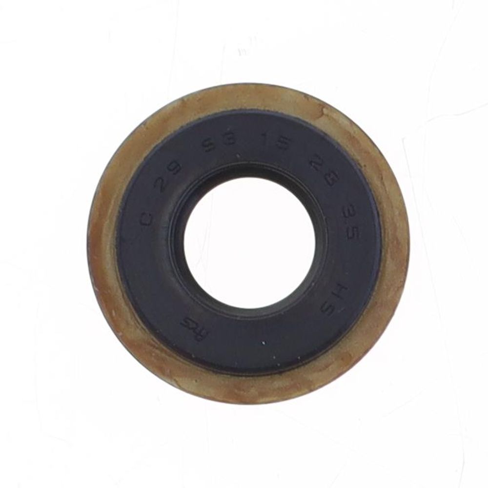 Oil Seal with Rubber Exterior 15x28x3,5 mm in NBR with one Seal-lip and Spring - Grafite Offroad