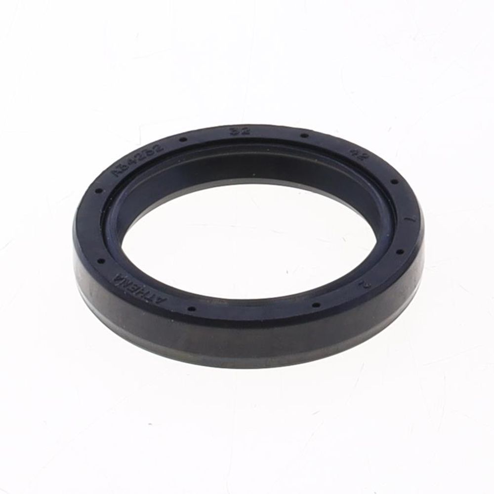 Oil Seal with Rubber Exterior 32x42x7 mm in ACM with one Seal-lip, one Dust Lip and Spring - Grafite Offroad