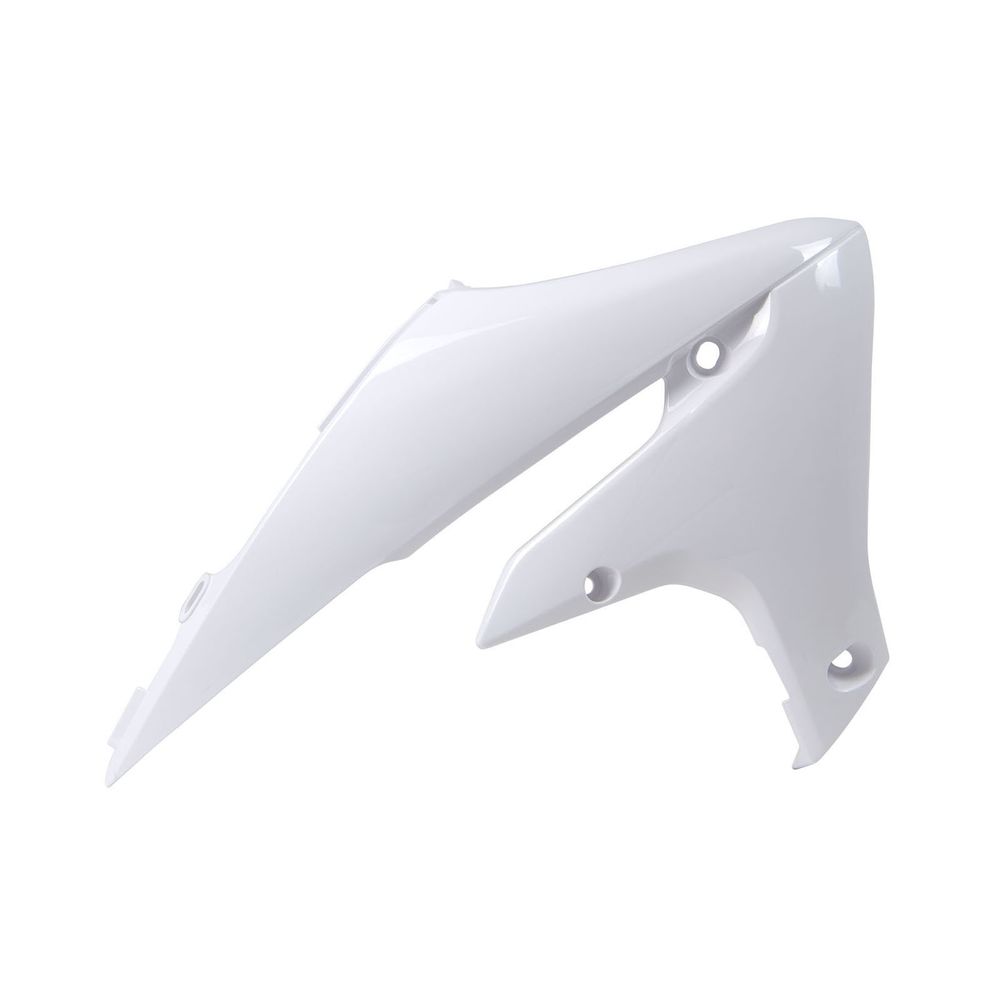 Radiator Scoops White Replica Yamaha - Grafite Offroad