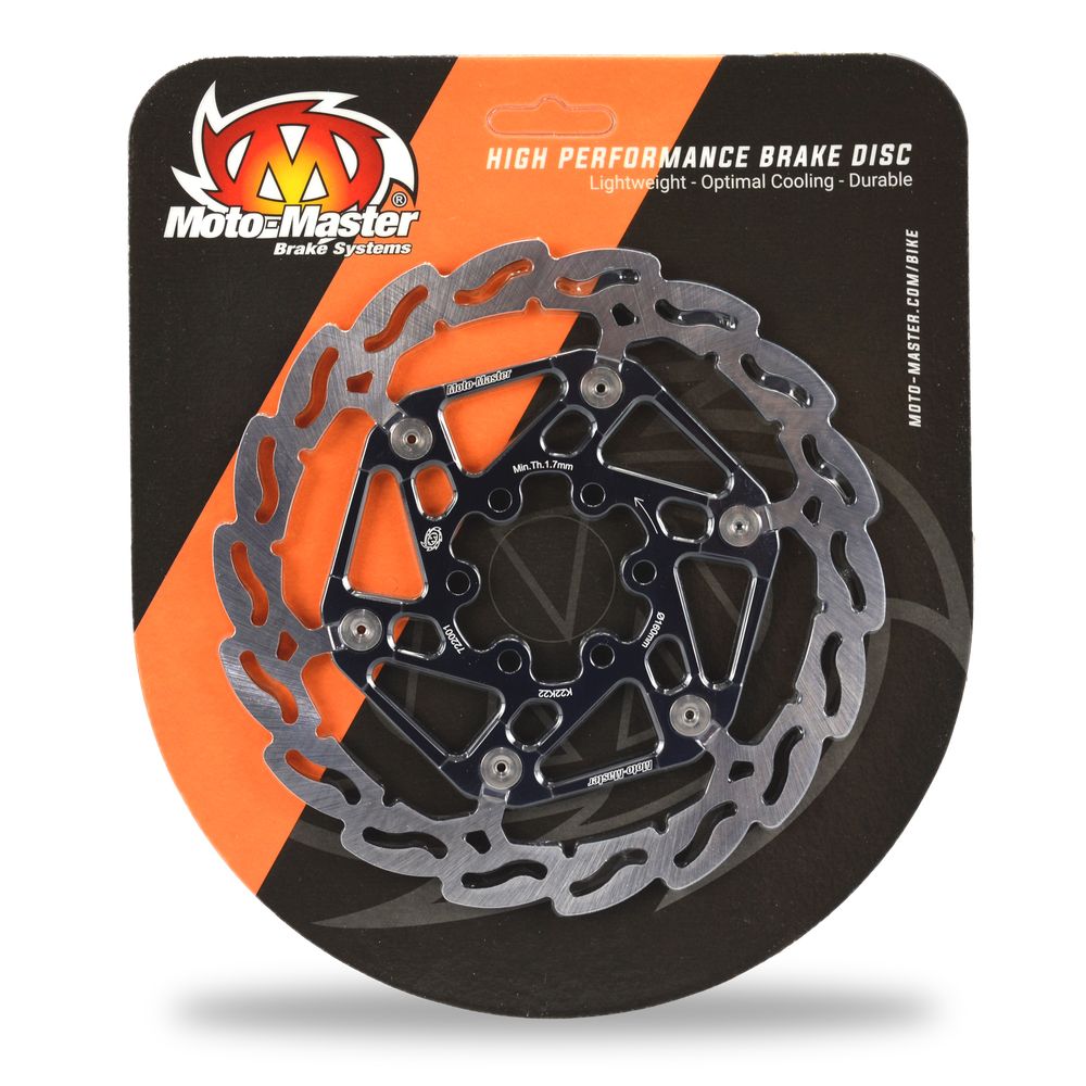 Bicycle Flame Floating Disc 160x2.0mm - Grafite Offroad