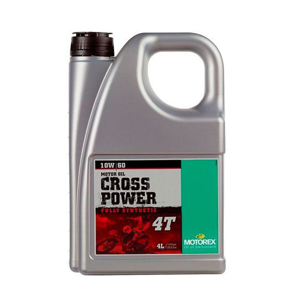 Cross Power 4t 10w/60 Jaso Ma 2 Can 4 Ltr - Packaging 4 Pz - - Grafite Offroad