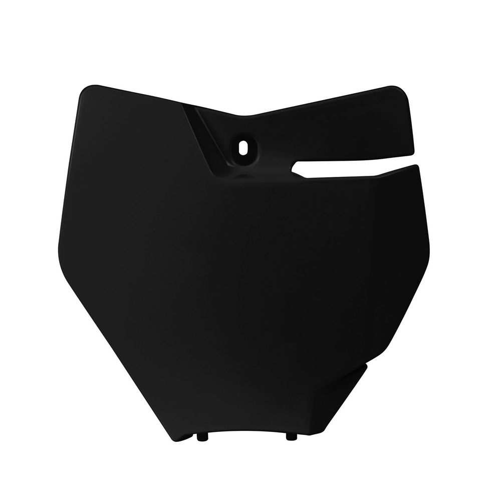 Front Number Plate Black Replica Ktm - Grafite Offroad