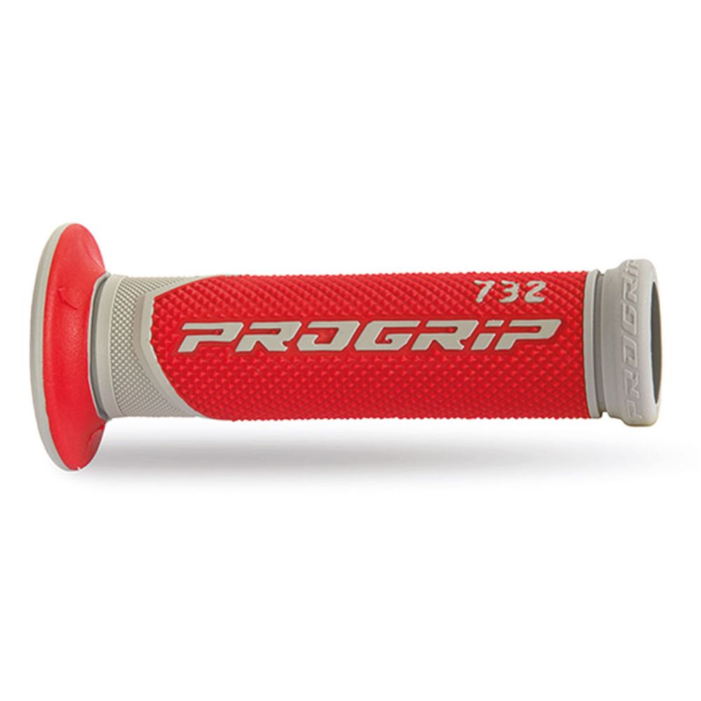 Grips Progrip 788 Mm 22/25 - Double Density - Grey/red - Closed End