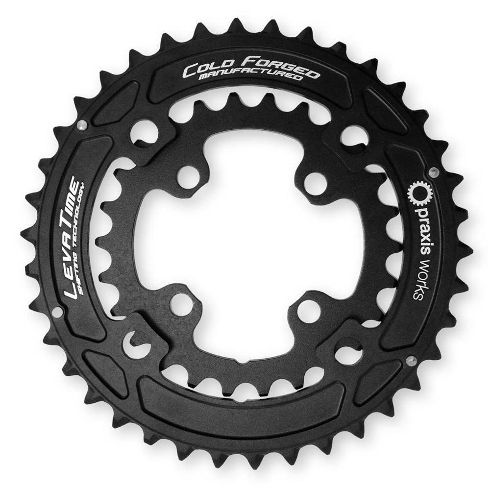 Mtb Chainrings Set 36/26 - 4x 104/64bcd - 2x 10/11sp - Grafite Offroad