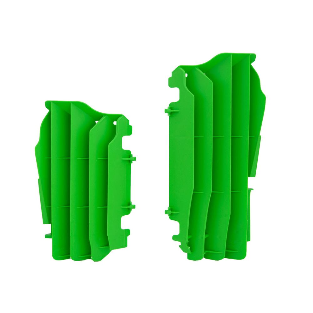 Radiator Louvers Sx-dx Kxf Green Replica Kawasaki - Grafite Offroad