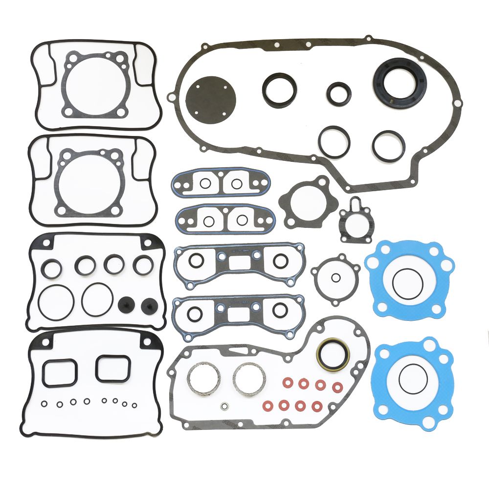 Complete Gasket Kit (oil seals included) Sportster Evo 883 91-03 - Grafite Offroad