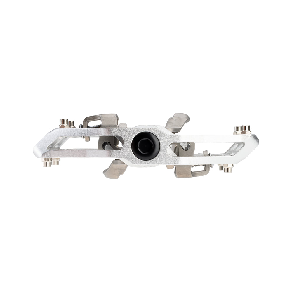 Pedali Gravity 6.0 Clip-in | Argento | 110x88mm Leatt