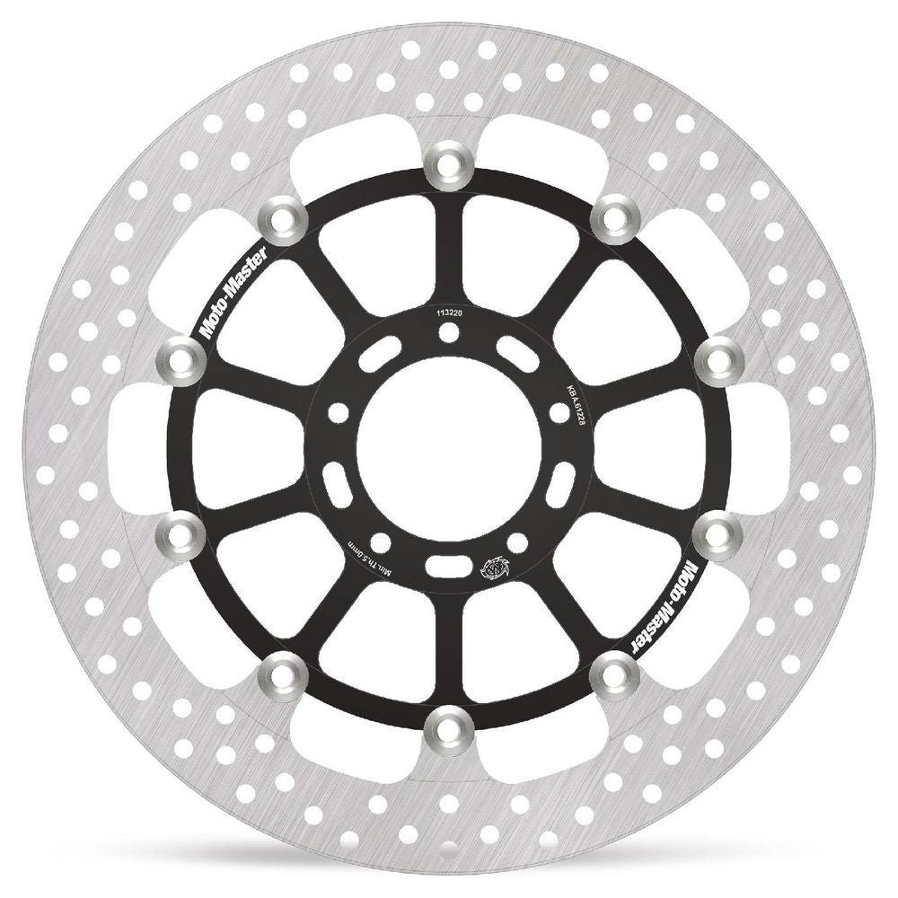 Brake Disc Road Halo Racing - Floating - Front - Ducati: Monster 1200 S/r, Multistrada 1200 , Multistrada 1260 - Grafite Offroad