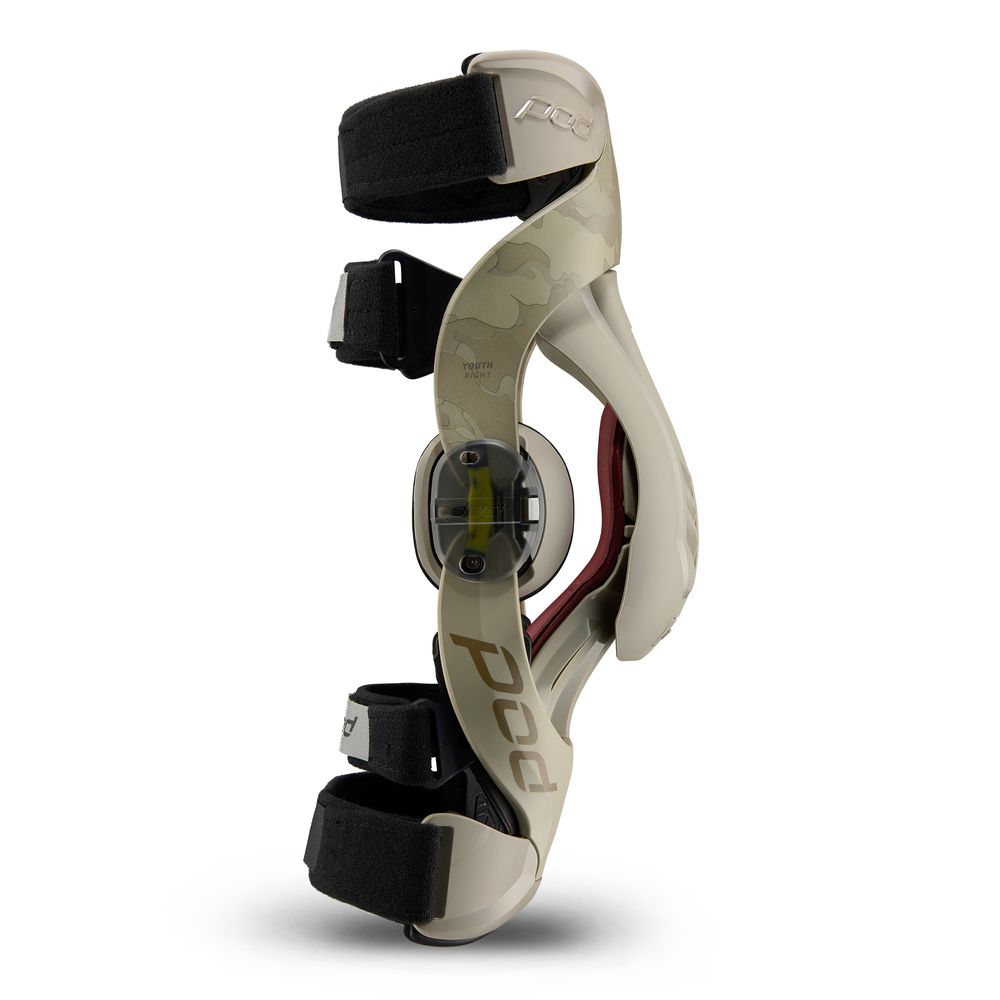 K4 V3.0 Junior Knee Braces POD - Grafite Offroad