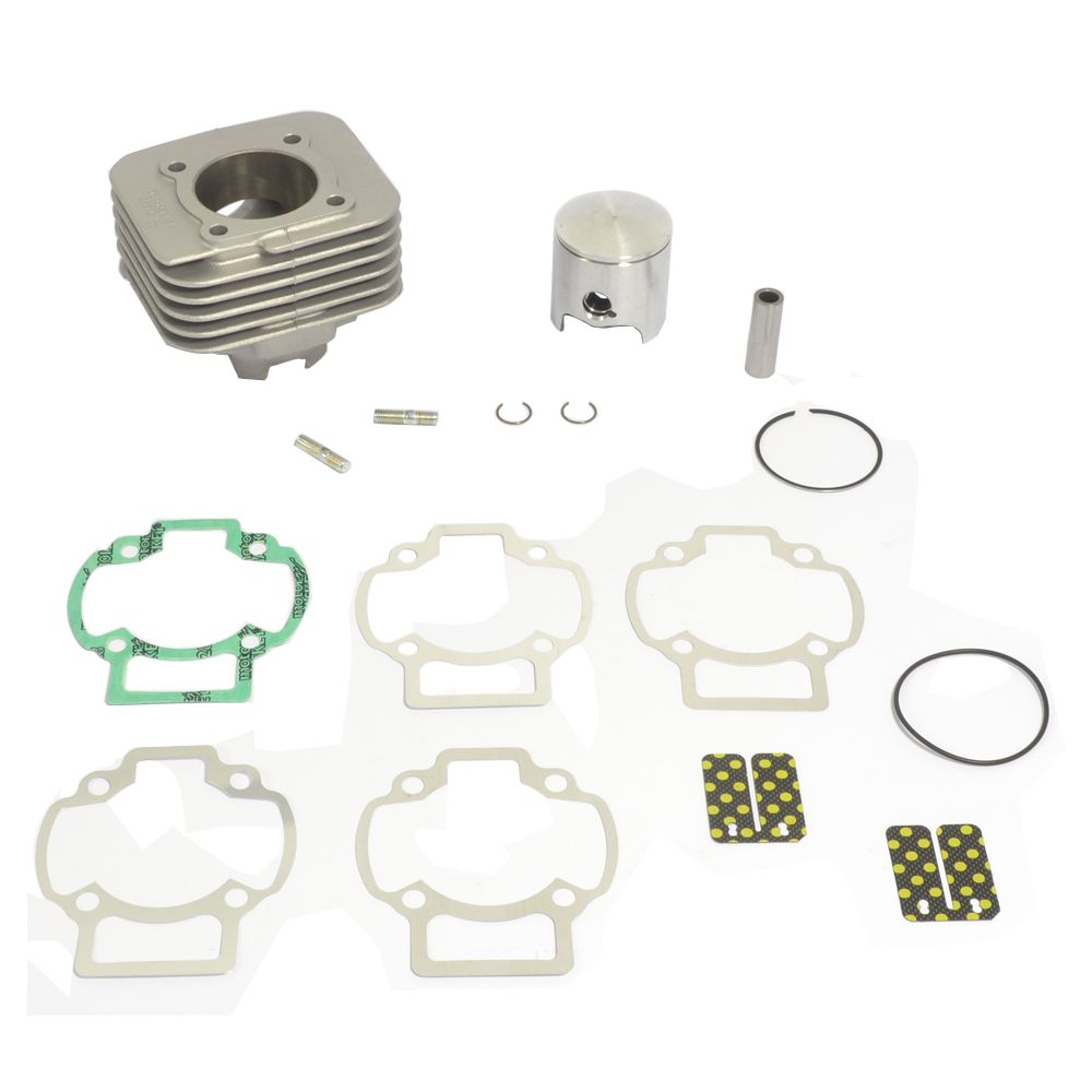 Big Bore Cylinder Kit Without Head Ø 47,6 mm, 70 cc, Pin Ø 12 mm, Domed Head Piston - Grafite Offroad