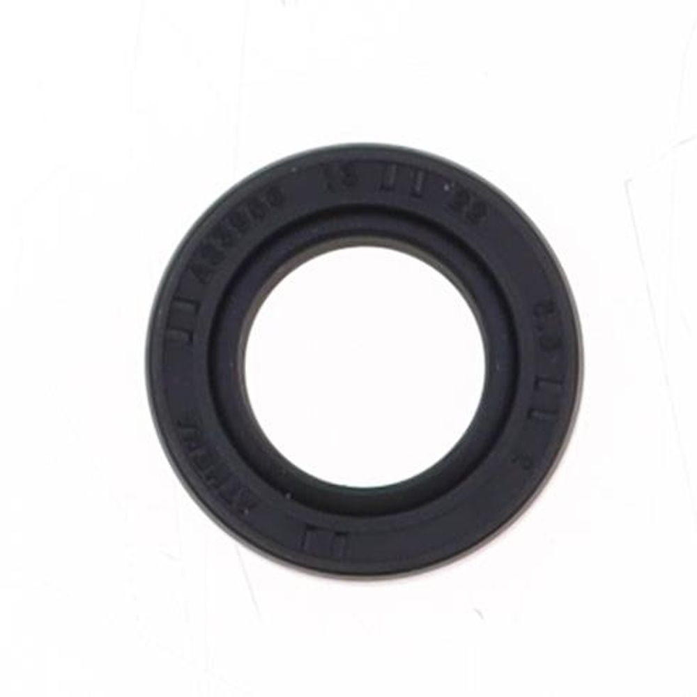 Oil Seal with Rubber Exterior 13x22x5,5 mm in NBR with one Seal-lip, one Dust Lip and Spring - Grafite Offroad