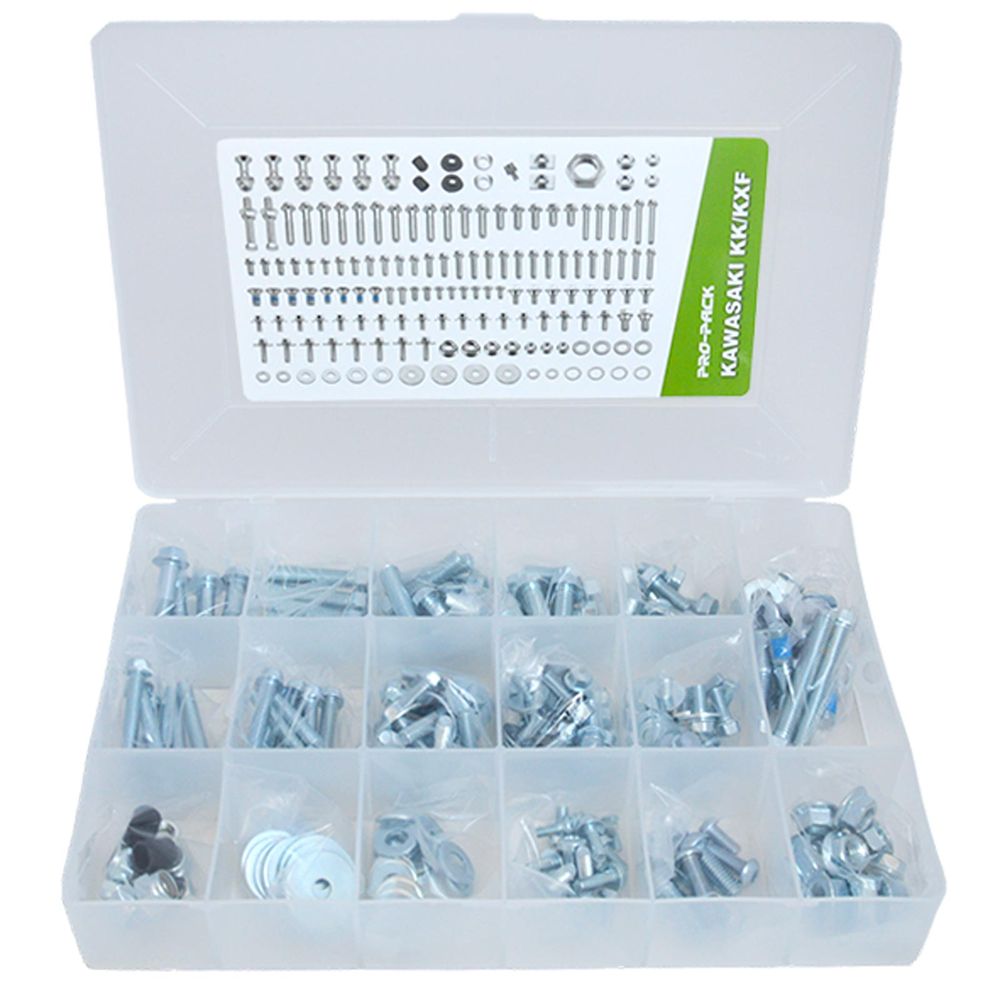 Bolt Kit Pro Pack Kawasaki Kx/kxf - Grafite Offroad