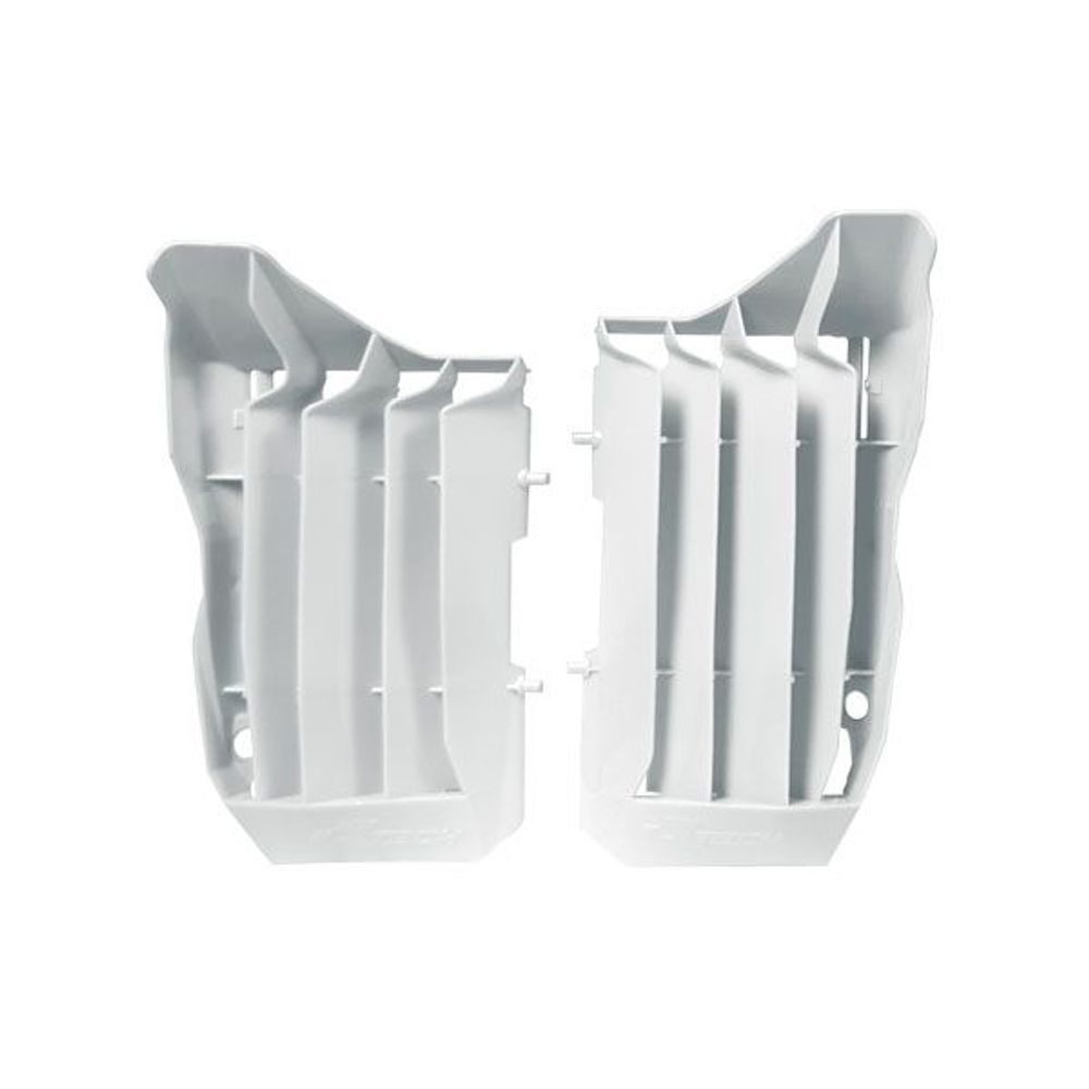 Oversize Radiator Louvers Sx-dx White Replica Honda - Grafite Offroad