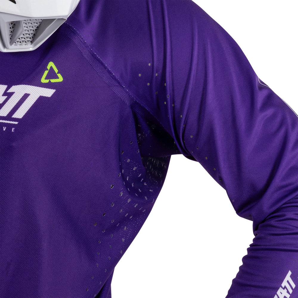 Moto 5.5 UltraWeld Jersey Leatt - Grafite Offroad