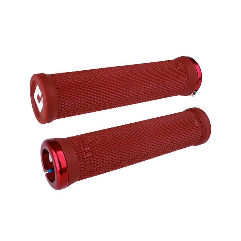 Ruffian V2.1 Lock-on Mtb 30mm Od Closed End 135mm | Red/red