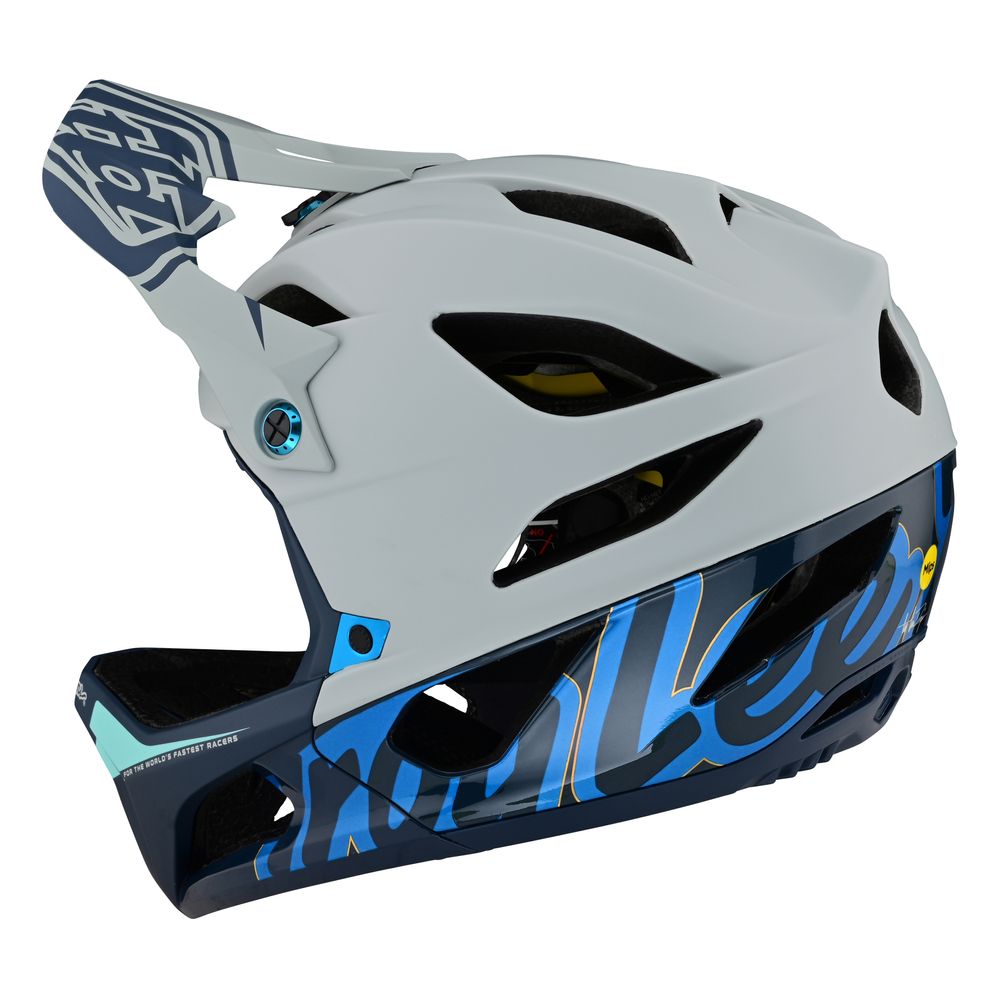 Bike Helmet TLD Stage Signature in polyacrylate for maximum protection in case of impact - Grafite Offroad