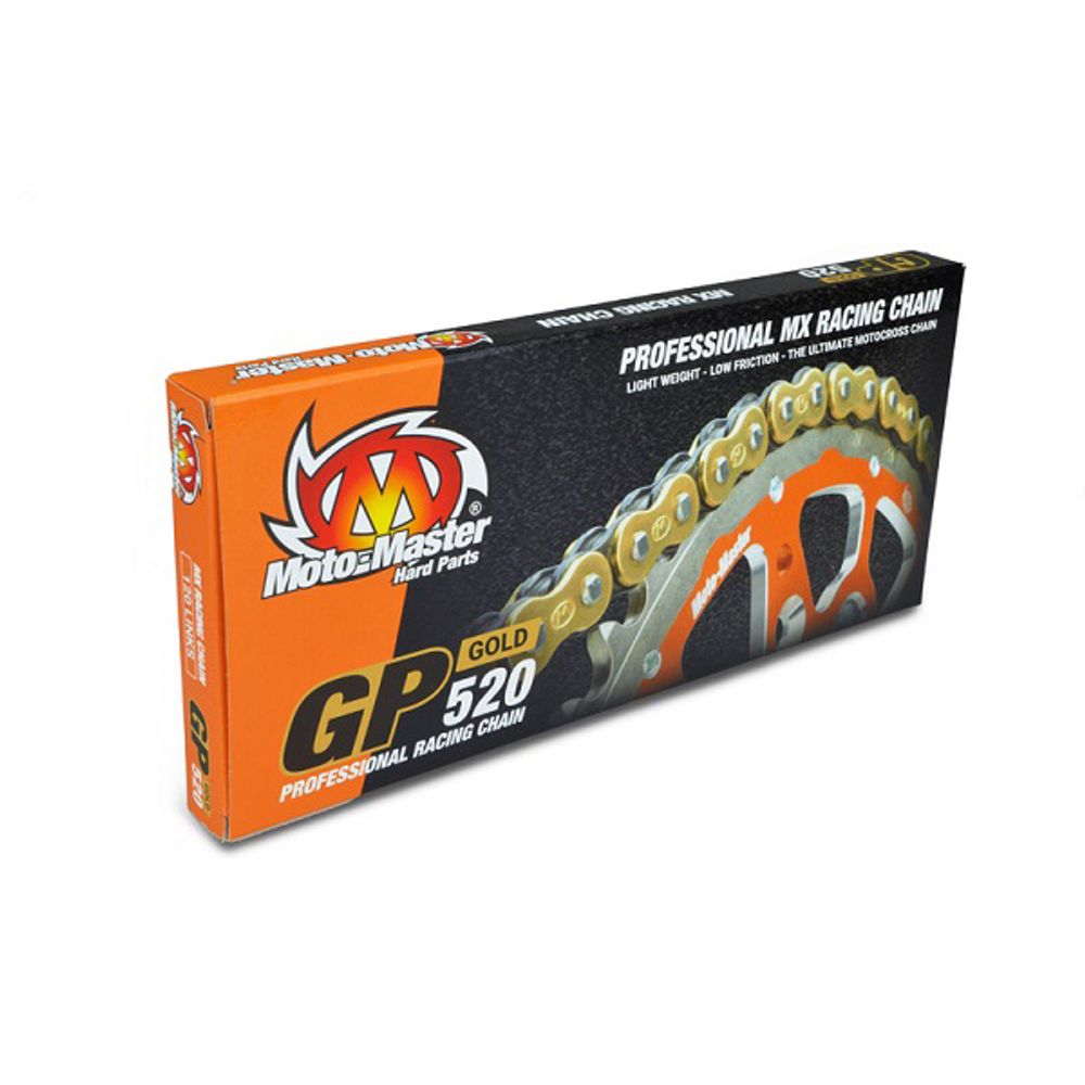 Chain Gp-520 Gold (118 Links, with Clip) - Grafite Offroad