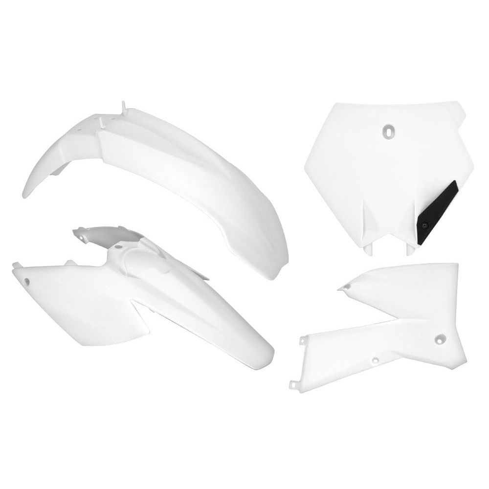 Plastics Kit 4 Pcs White Replica Ktm - Grafite Offroad