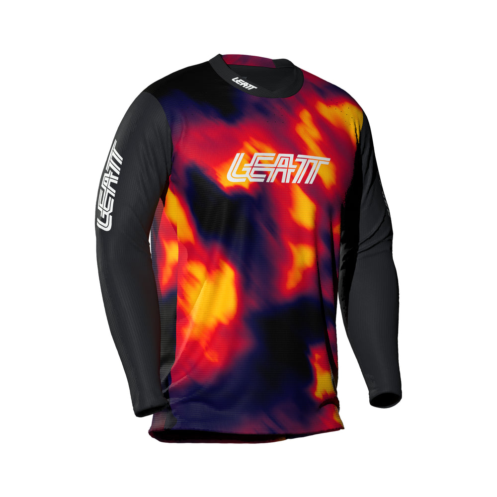 MTB Gravity 4.0 Long Sleeve Jr Jersey - Grafite Offroad