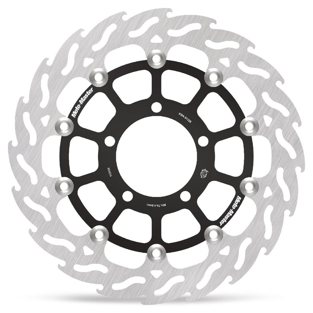 Brake Disc Road Flame - Floating - Front Left - Triumph: Tiger 800/xc/abs, Tiger Explorer - Grafite Offroad