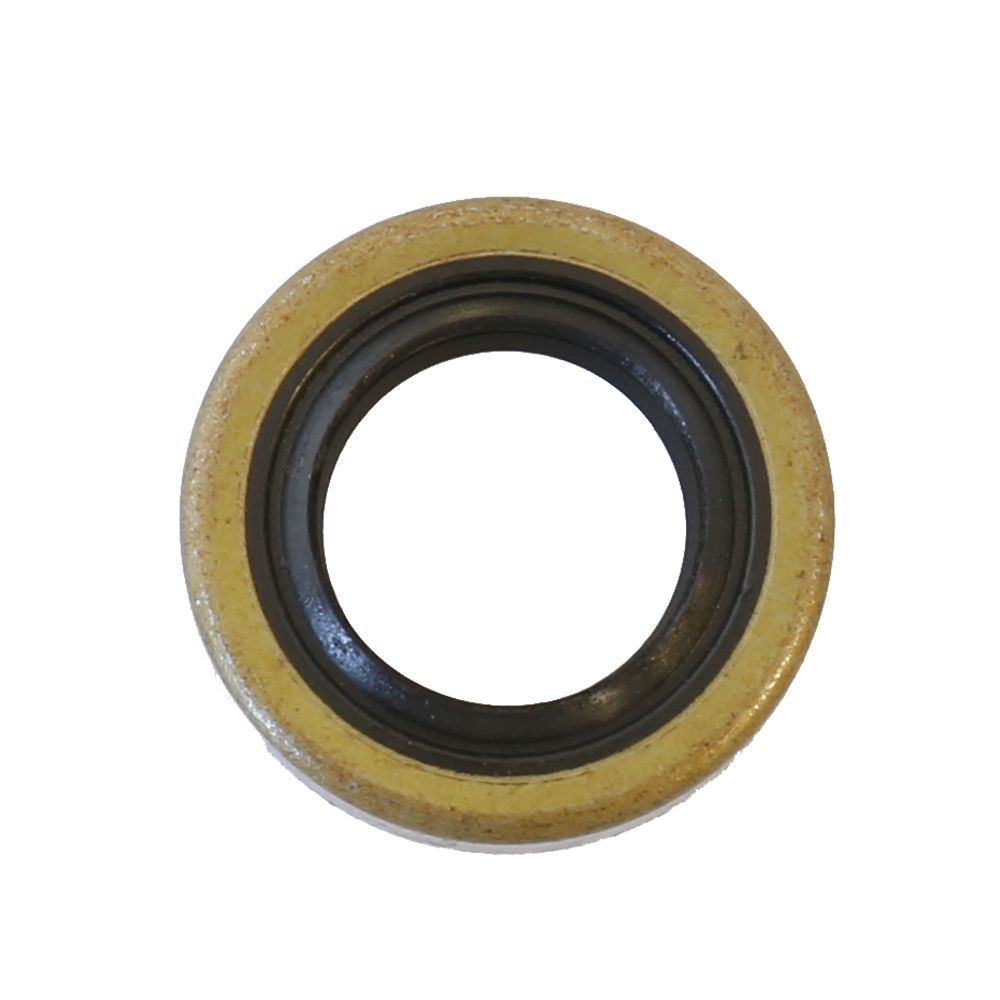 Oil Seal with Metal Exterior 19x32x6,6 mm in NBR with one Seal-lip, one Dust Lip and Spring - Grafite Offroad