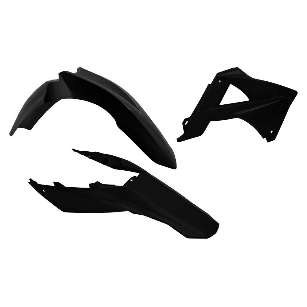 Plastics Kit 3 Pcs Black Colour Replica Gas-gas - Grafite Offroad