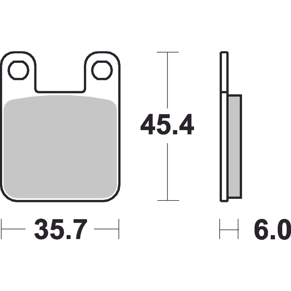Street Brake Pads | Organic Standard | Front and Rear - Ecer90