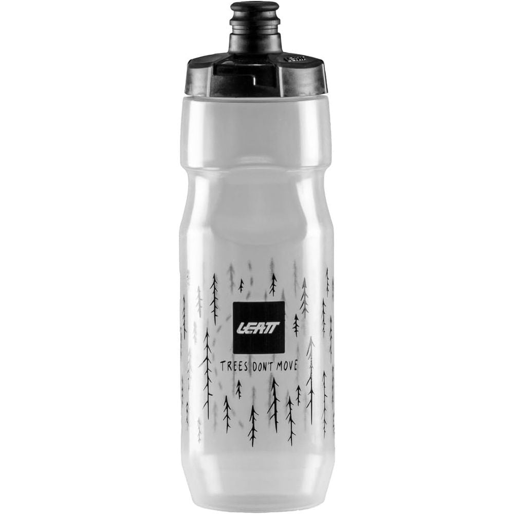 Borraccia Mtb Duovalve 750ml Trasparente con Doppia Valvola Leatt