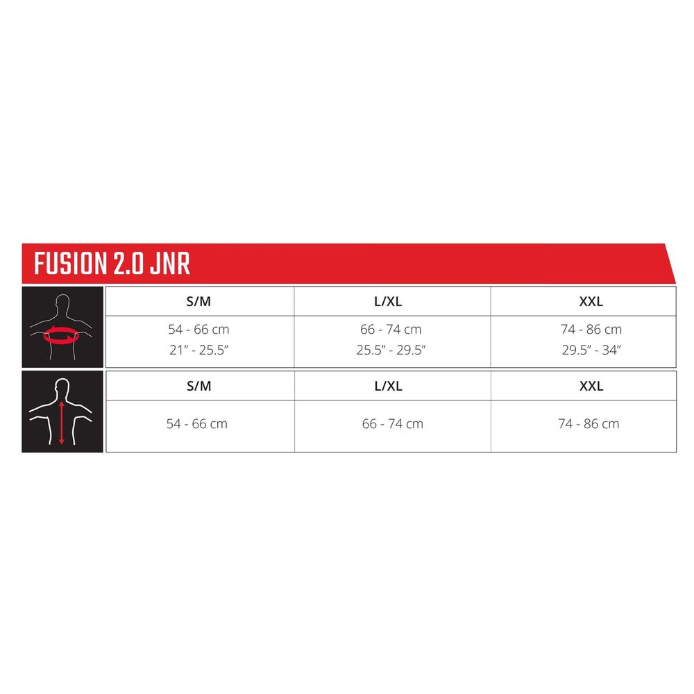 Fusion Vest 2.0 Jr - Grafite Offroad
