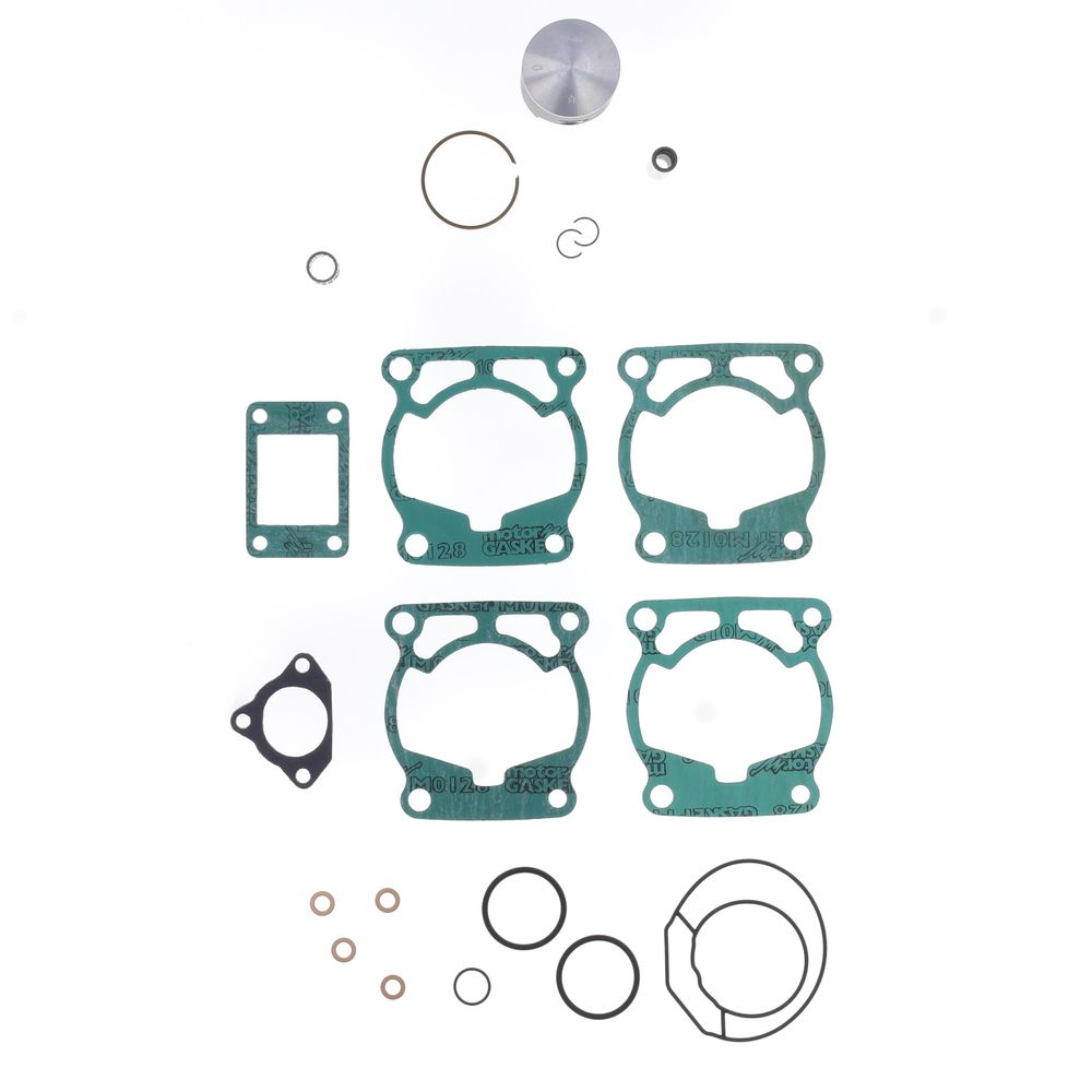 Top End Piston Kit: Cast 2-Stroke Piston Ø 45 mm + Top End Gasket Kit - Grafite Offroad