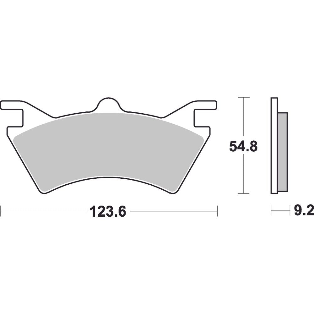 Atv Brake Pads | Sinter | Rear