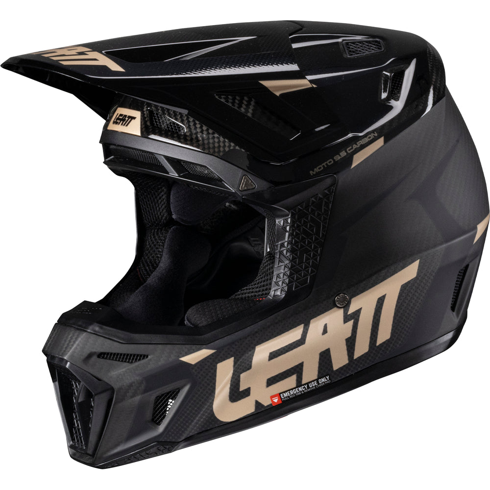 Moto 9.5 Helmet Kit Leatt - Grafite Offroad