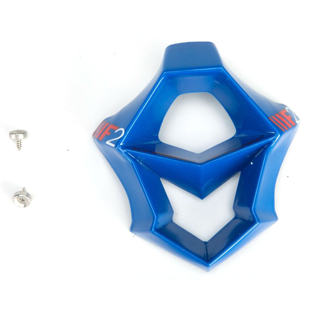 Fly Chin guard Helmet F2 Animal Blue/White/Red - Grafite Offroad