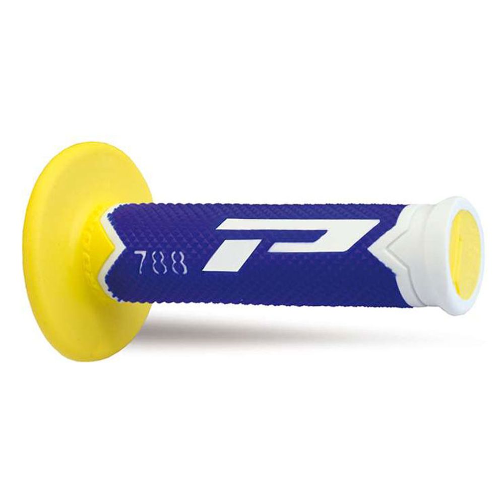 Grips Progrip 788 Mm 22/25 - Triple Density - White/blue/yellow