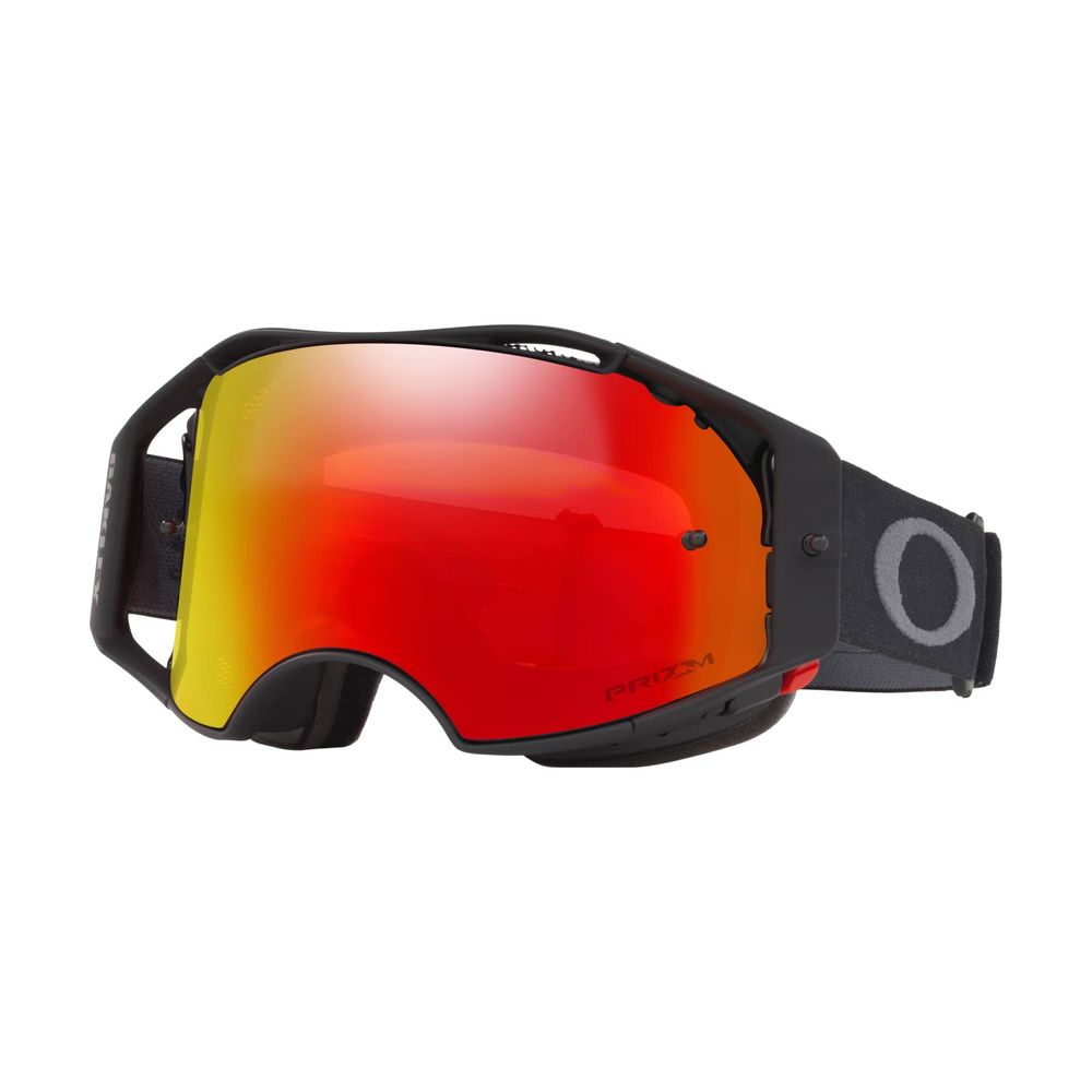 Maschera AIRBRAKE MTB, Nero, Prizm Trail Torch