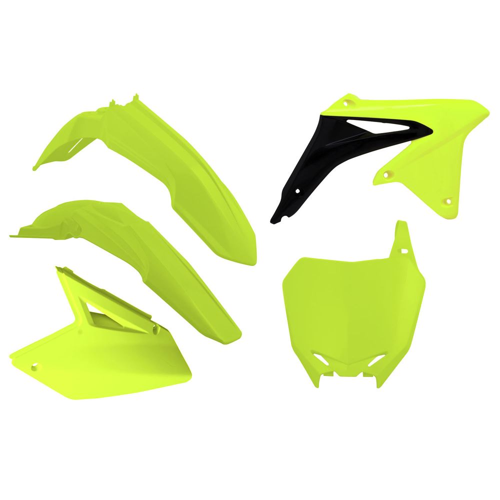 Plastics Kit 5 Pcs Neon Yellow Replica Suzuki - Grafite Offroad