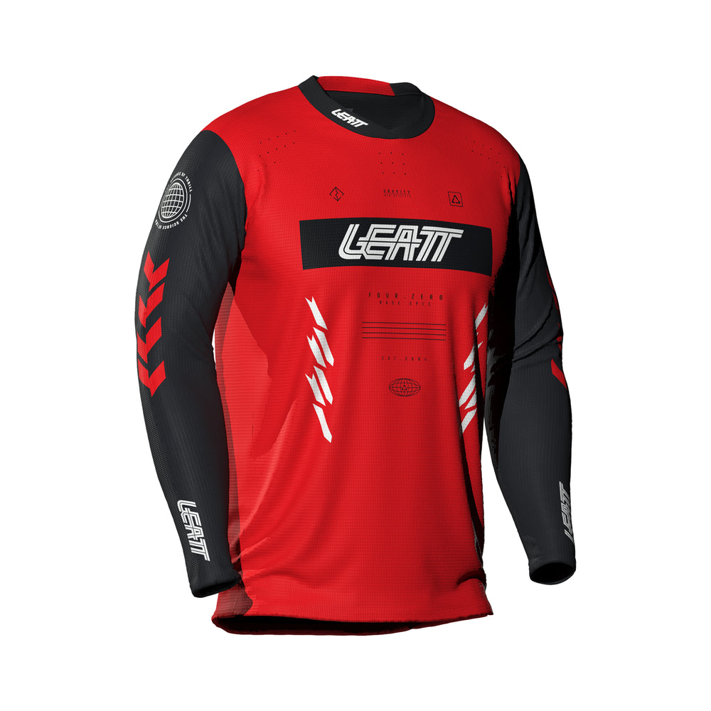 MTB Gravity 4.0 Long Sleeve Jr Jersey - Grafite Offroad