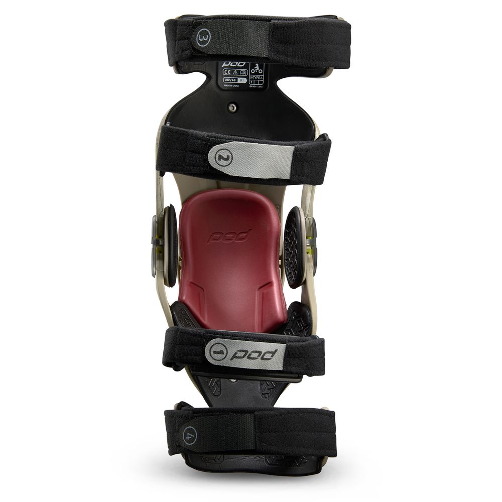K4 V3.0 Knee Braces POD - Grafite Offroad