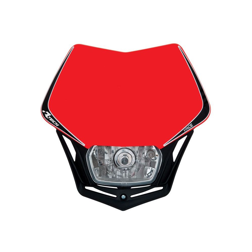 V-face Headlight Yzf Red-black Universal - Grafite Offroad