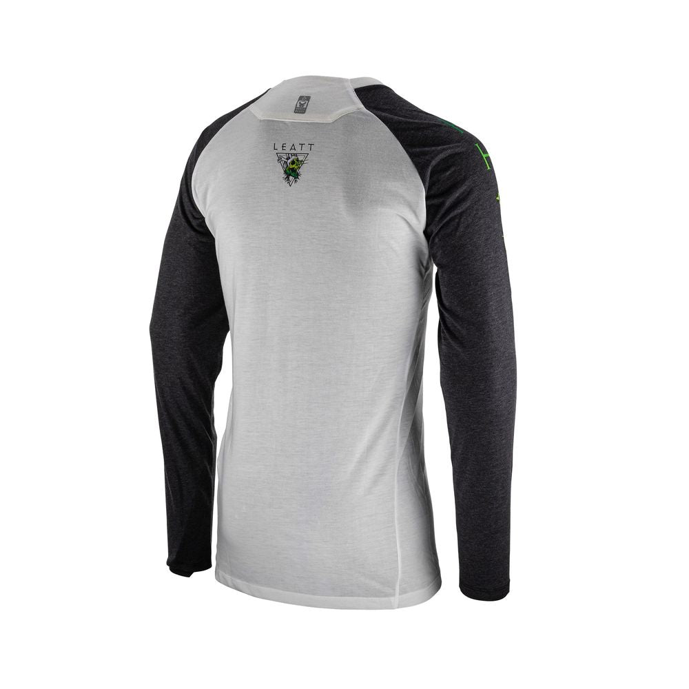 MTB Jersey Gravity 2.0 with long sleeve and comfortable - Grafite Offroad