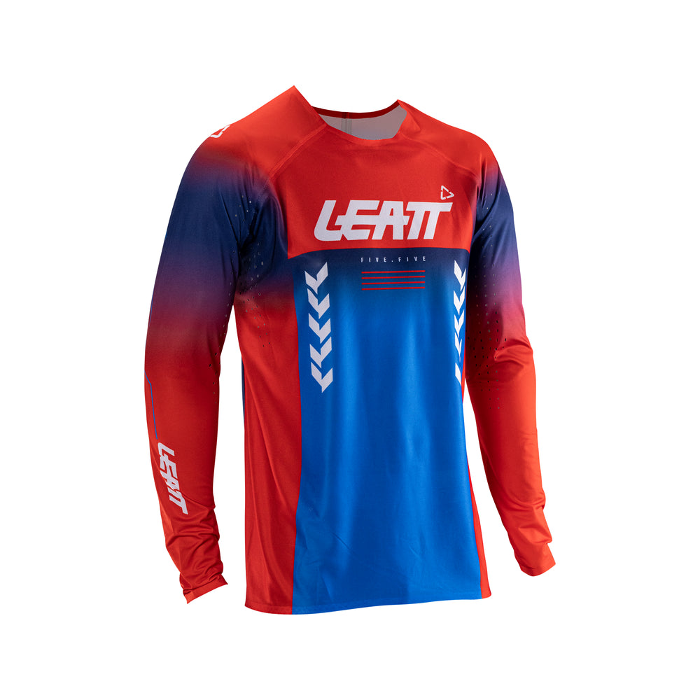 Moto 5.5 UltraWeld Jersey Leatt - Grafite Offroad