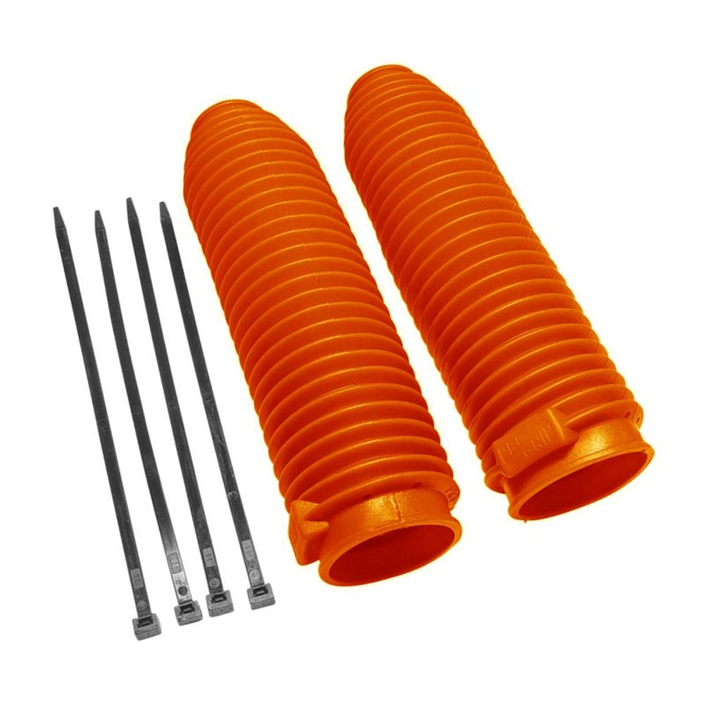 2510 42/45-60 Soufflet De Fourche + 4 Colliers - Ktm Orange