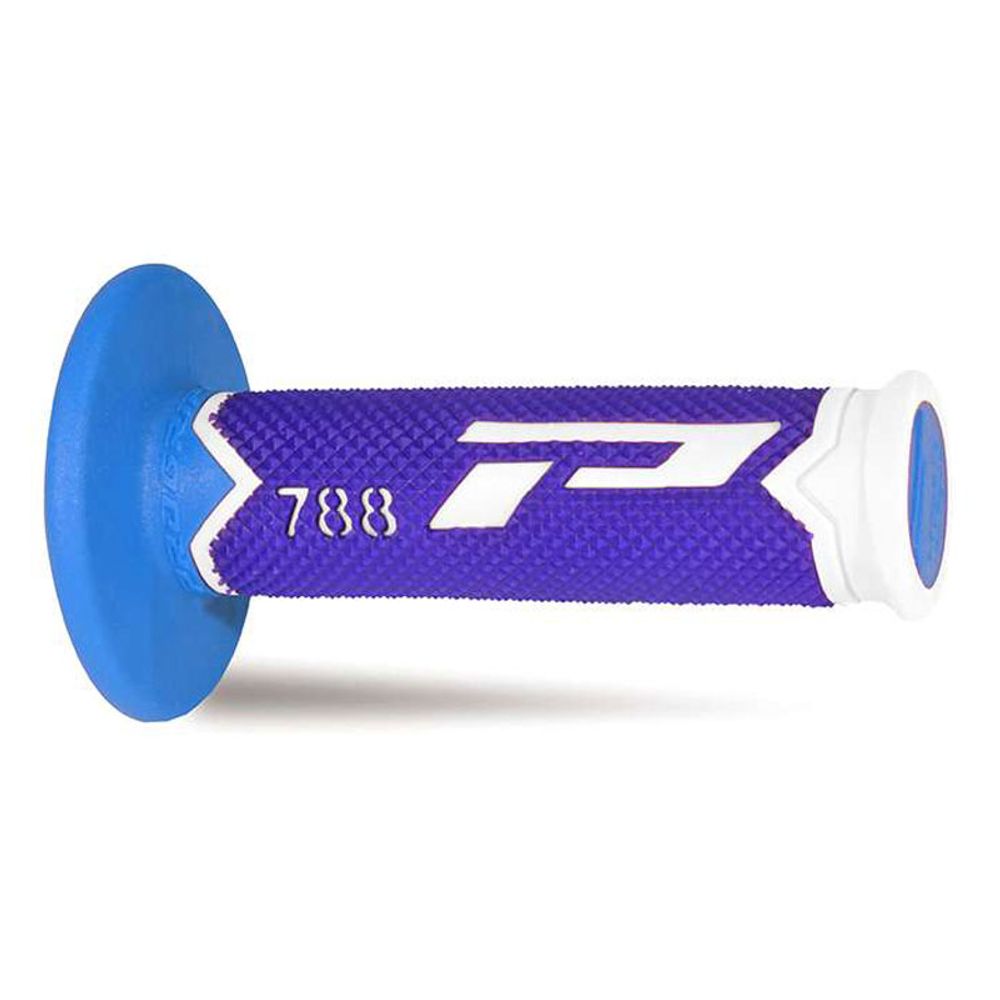 Grips Progrip 788 Mm 22/25 - Triple Density - White/blue/light Blue