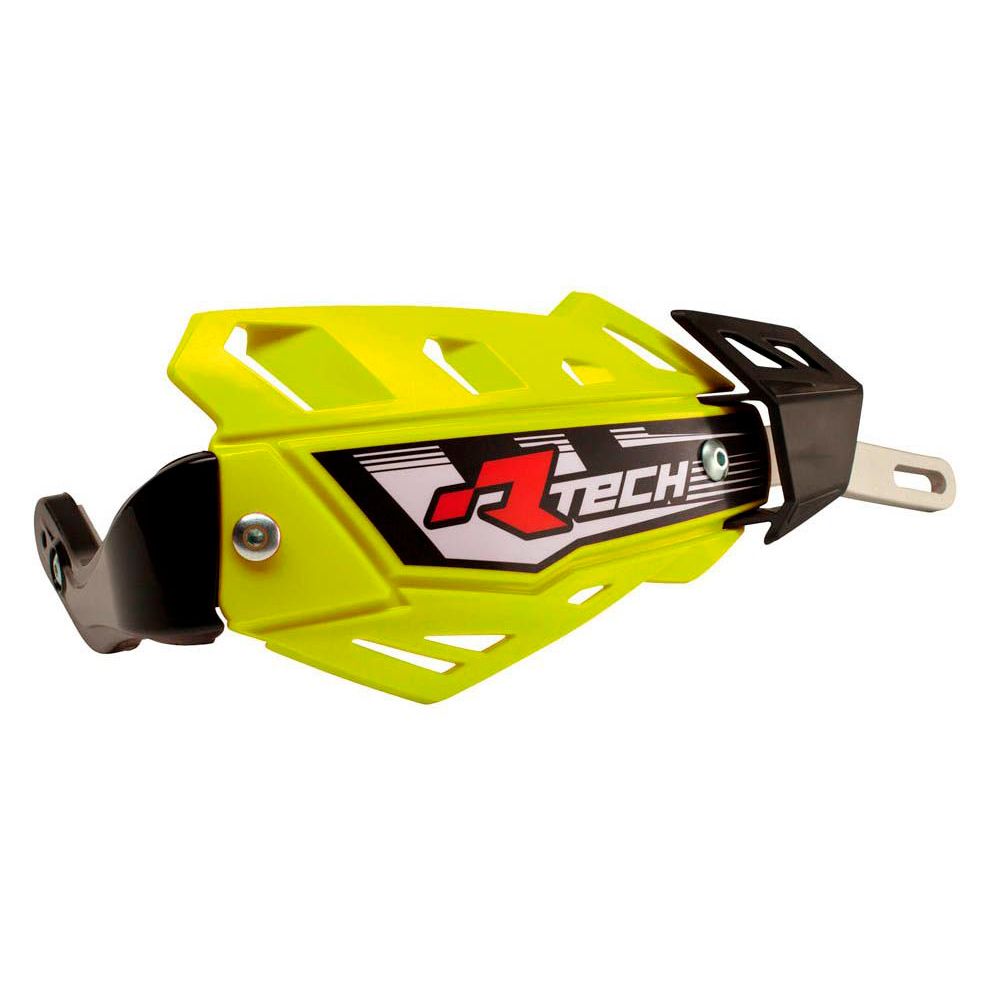 Flx Alu Handguards Universal Neon Yellow - Grafite Offroad